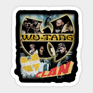 Wutang Clan Vintage Sticker